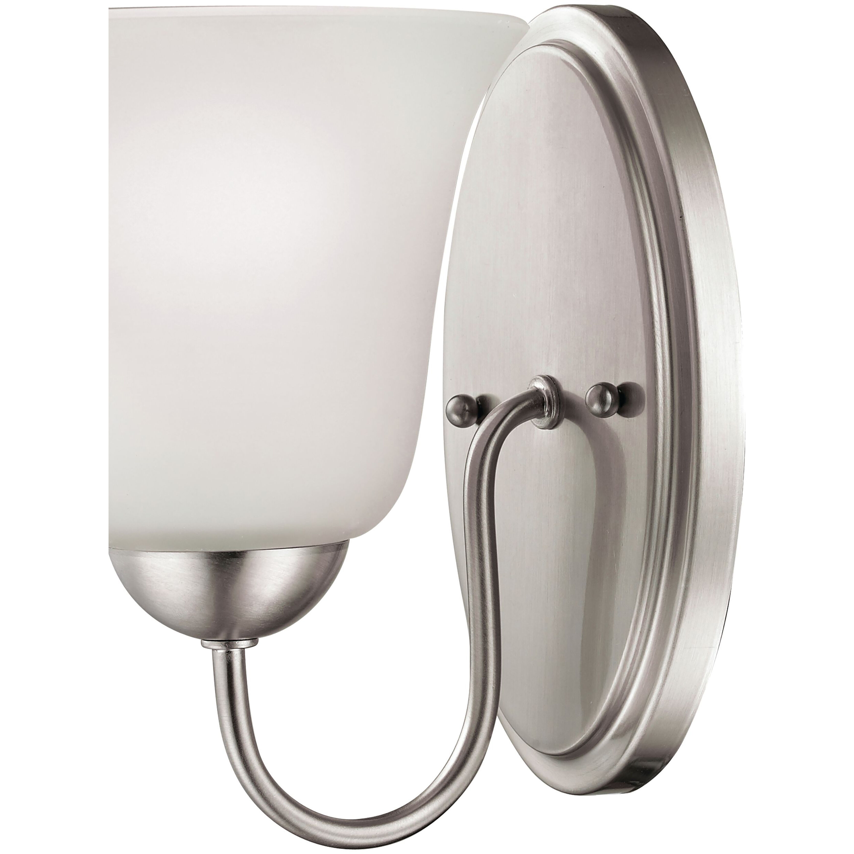 Conway 1 Light 8 inch Brushed Nickel Vanity Light Wall Light