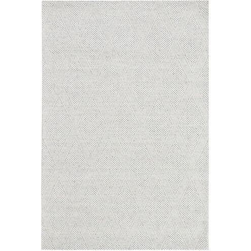 Natural Luxe 114 X 79 inch Light Grey Rug in 6 x 9