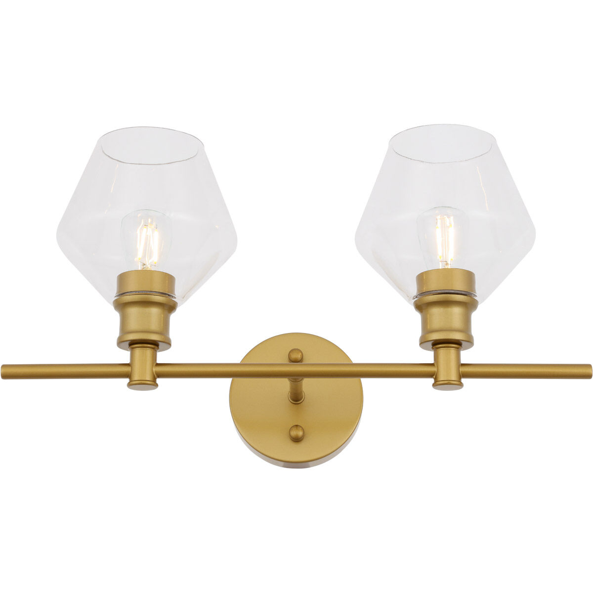 Rochester 2 Light 19 inch Brass Wall sconce Wall Light