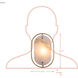 Panelist 1 Light 7.63 inch Brass Kisser Wall Sconce Wall Light