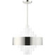 Orenburg 10 Light 26 inch Polished Nickel Pendant Chandelier Ceiling Light