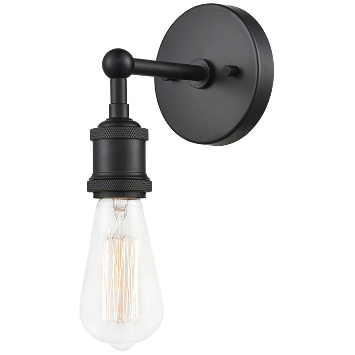 Bulstrode's Workshop Wall Sconce Wall Light in Black