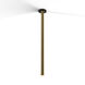 Combi LED 1.5 inch Brass Pendant Ceiling Light, Suspension / Flush Mount 2-in-1