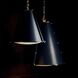 French Maid 3 Light 25.5 inch Blue and Polished Nickel Chandelier Ceiling Light