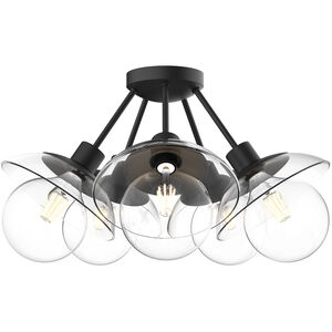 Alora Mood Francesca 5 Light 19.75 inch Semi-Flush Mount