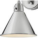 Arti 7.75 inch Polished Nickel Indoor Wall Sconce Wall Light