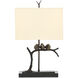 Sparrow 24.75 inch 60 watt Bronze and Black Table Lamp Portable Light