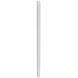 Joelle 40 X 30 inch Matte White Mirror