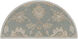 Edda 48 X 24 inch Medium Gray Rug, Hearth