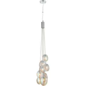 Shelly LED 4.75 inch Chrome Pendant Ceiling Light