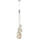 Shelly LED 4.75 inch Chrome Pendant Ceiling Light