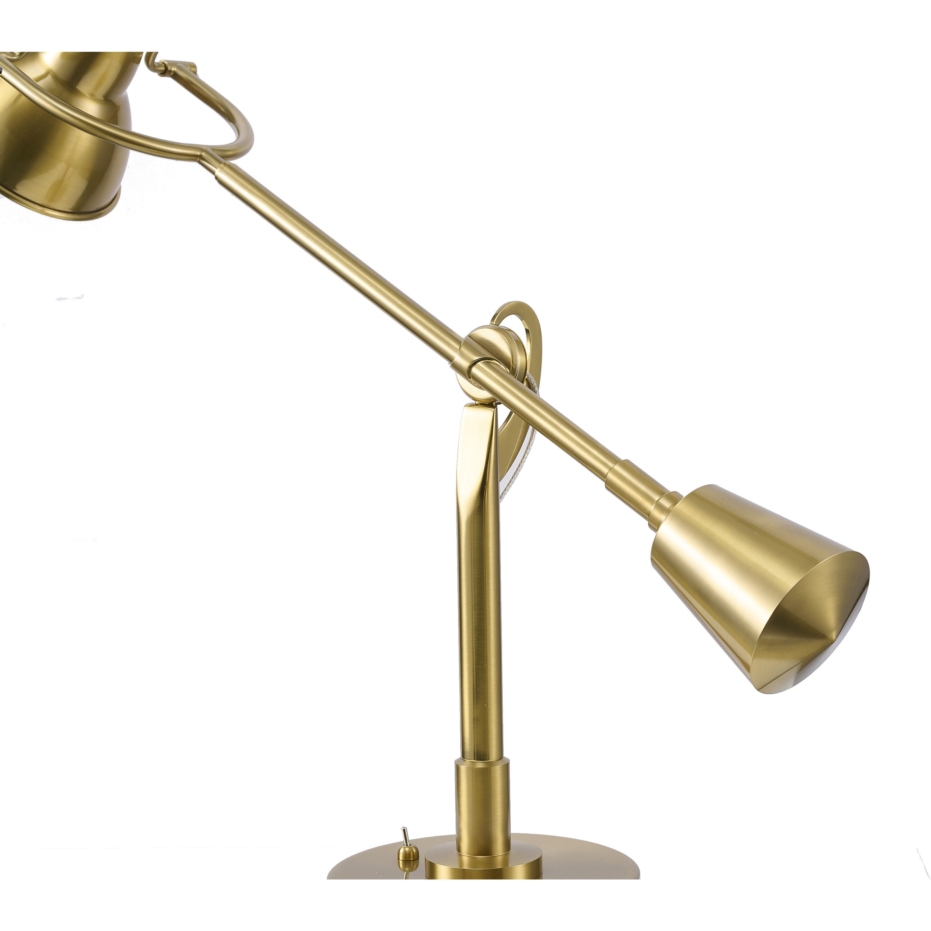 Canada 29.5 inch 5 watt Brass Table Lamp Portable Light