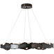 Trove LED 38.2 inch Ink Circular Pendant Ceiling Light