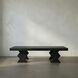Suzu 70 X 38 inch Hand Rubbed Black Coffee Table