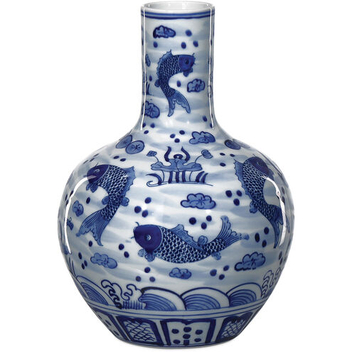 South Sea 12.25 inch Long Neck Vase