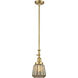 Franklin Restoration Chatham 1 Light 6 inch Satin Gold Mini Pendant Ceiling Light in Incandescent, Mercury, Franklin Restoration