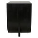 Burton 30 X 28 inch Hand Rubbed Black Side Table, Left