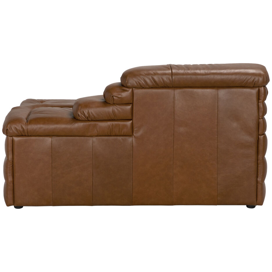 Bandera Roche Tan Modular Sofa, Right