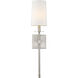 Camila 1 Light 5.5 inch Brushed Nickel Wall Sconce Wall Light