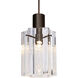 Ice 4 LED Bronze Pendant Ceiling Light