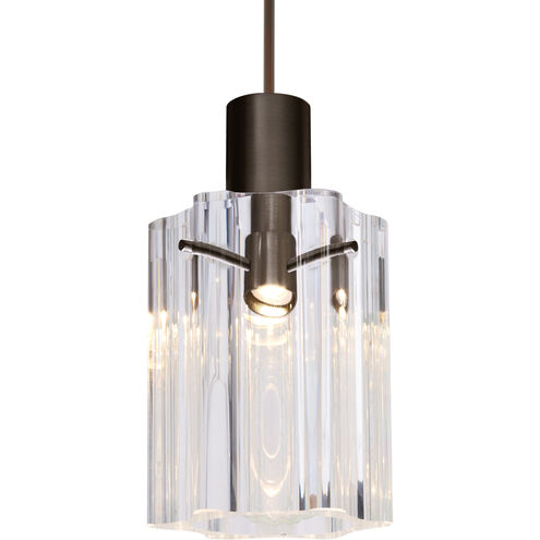Ice 4 LED Bronze Pendant Ceiling Light
