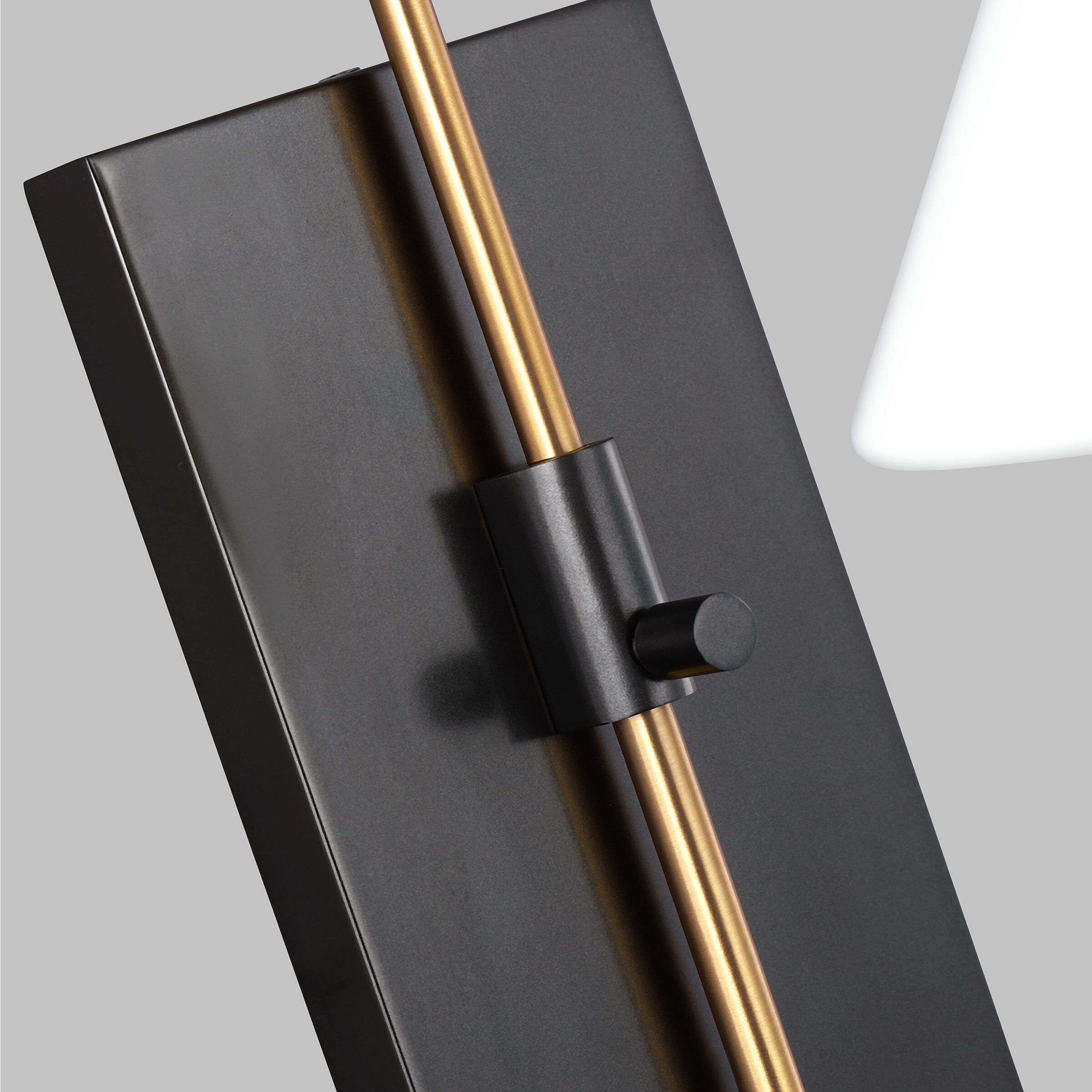 Kelly by Kelly Wearstler Franklin 1 Light 11 inch Burnished Brass and Deep Bronze Wall Sconce Wall Light in Burnished Brass / Deep Bronze