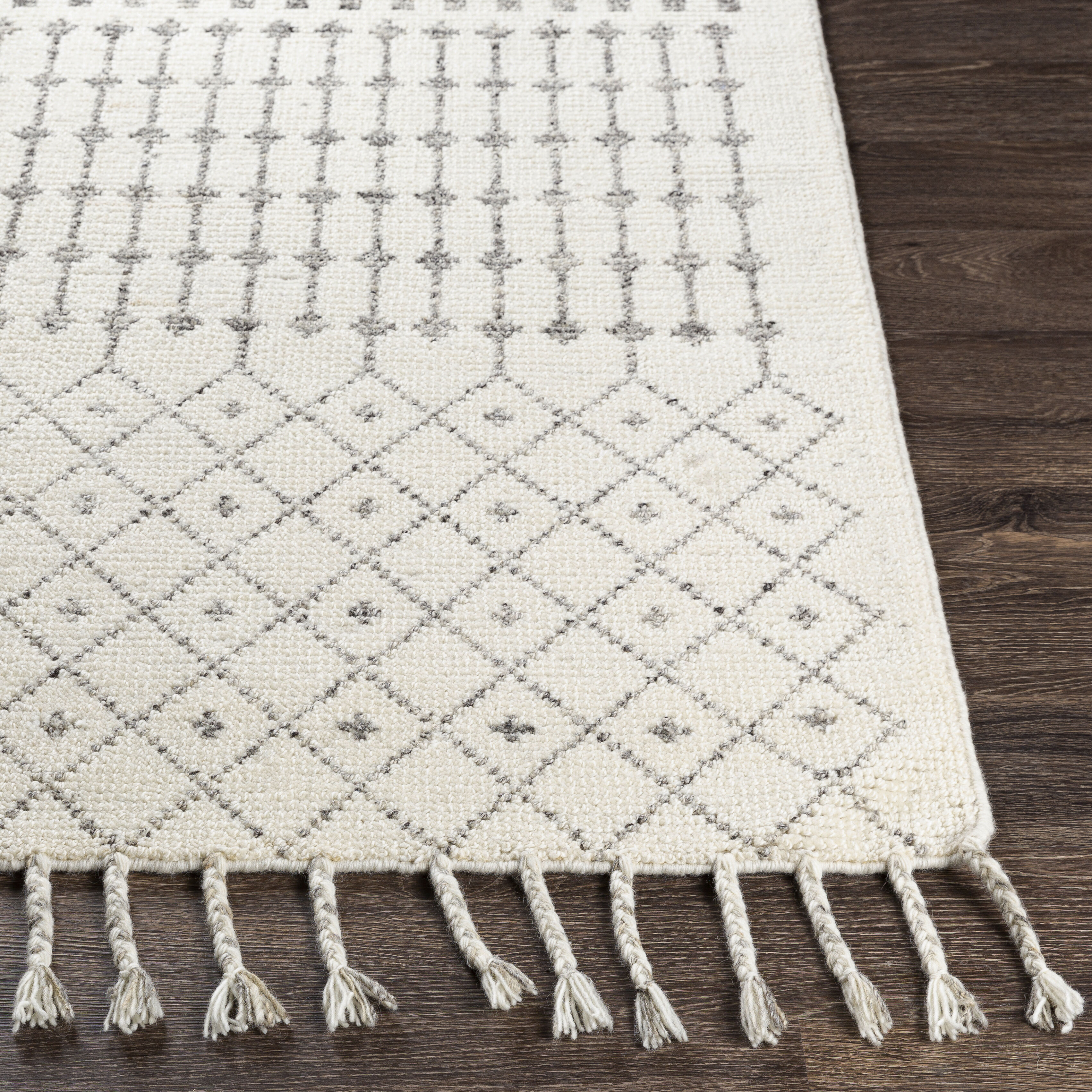 Agadir 36 X 24 inch Beige Rug in 2 x 3, Rectangle