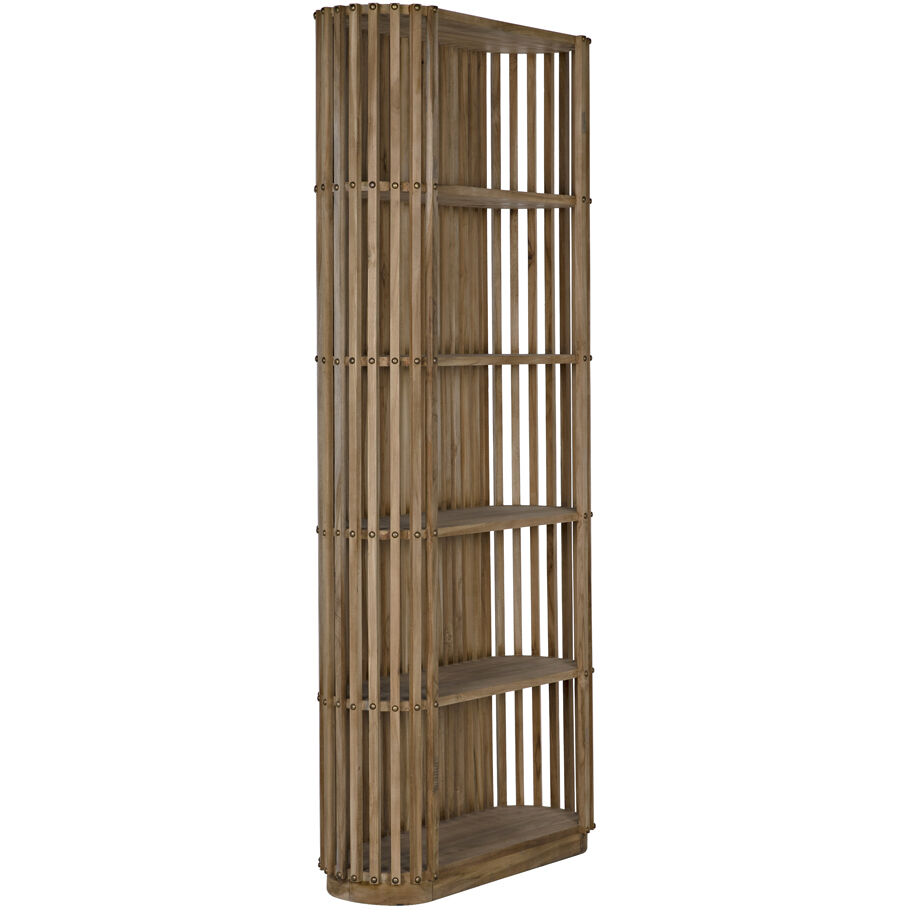 Opal Teak Bookcase, Small
