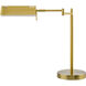 Kiyomi 17 inch 15 watt Gold Accent Table Lamp Portable Light