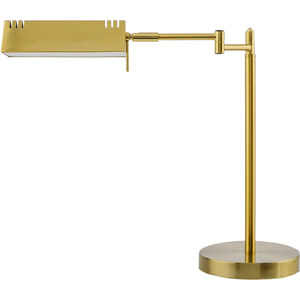 Kiyomi 17 inch 15 watt Gold Accent Table Lamp Portable Light