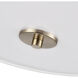 Guyten 2 Light 13 inch Modern Gold Flush Mount Ceiling Light