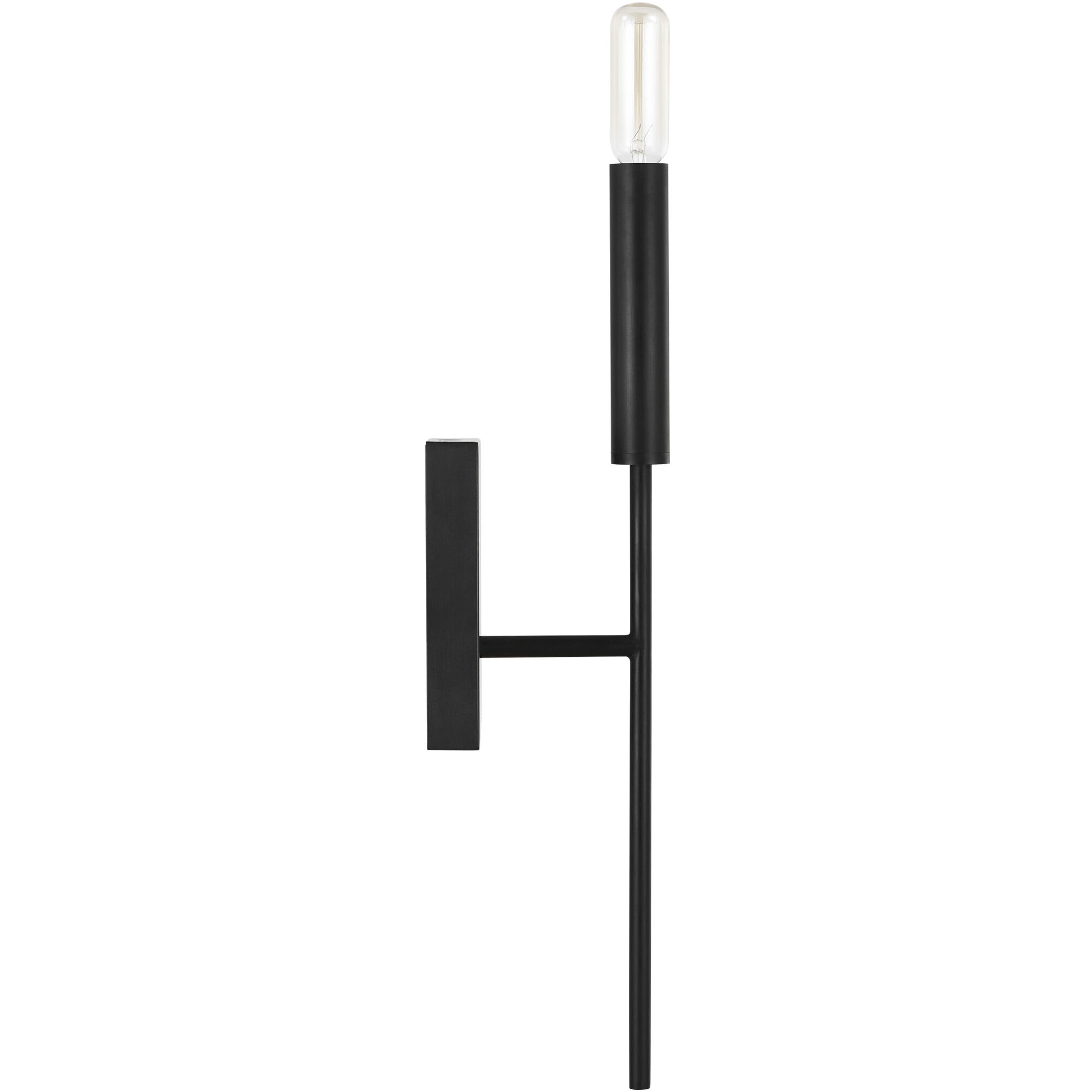 ED Ellen DeGeneres Brianna 1 Light 4 inch Aged Iron Tail Sconce Wall Light