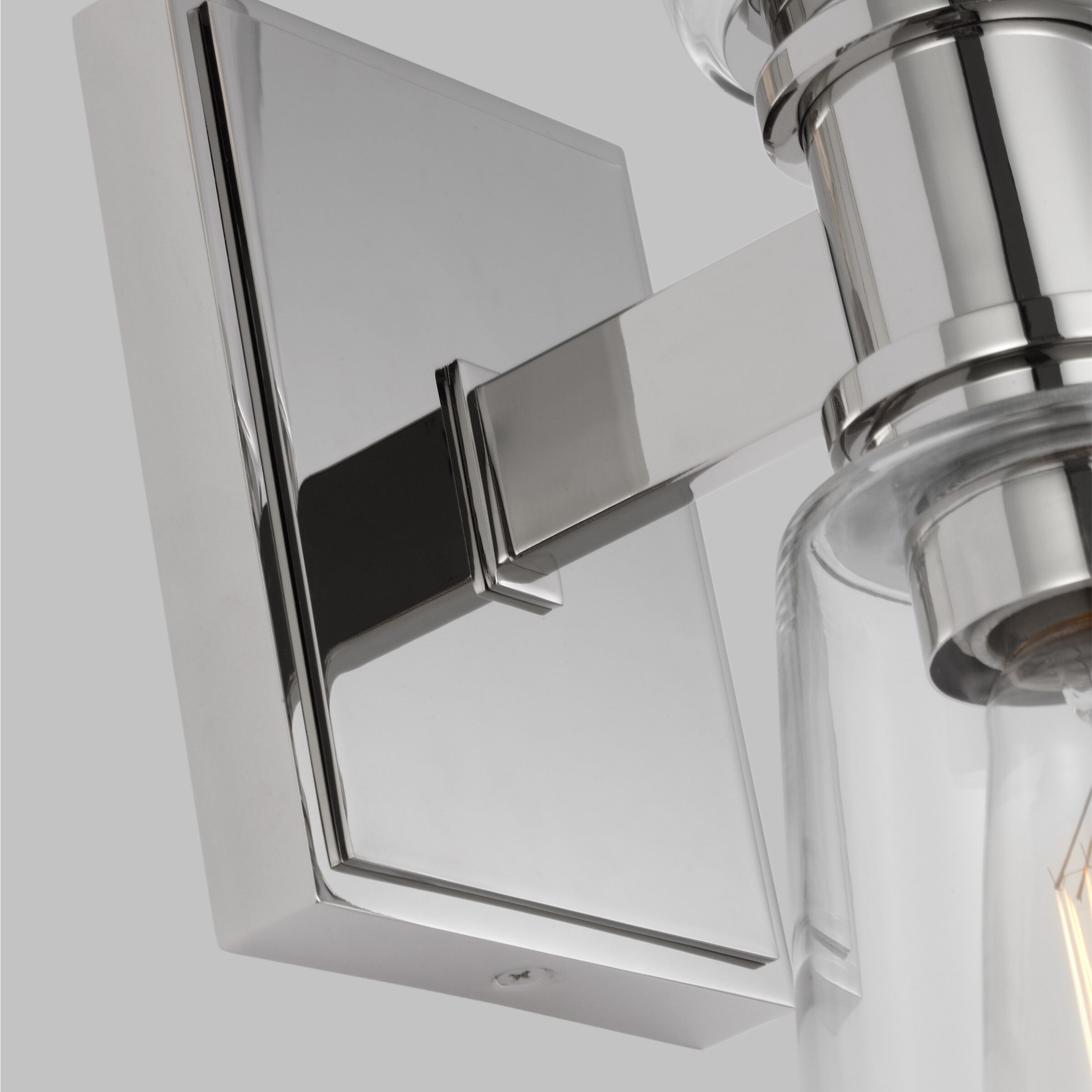 C&M by Chapman & Myers Alessa 2 Light 5 inch Polished Nickel Bath Vanity Wall Sconce Wall Light