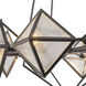 Cairo 8 Light 30 inch Urban Bronze Chandelier Ceiling Light