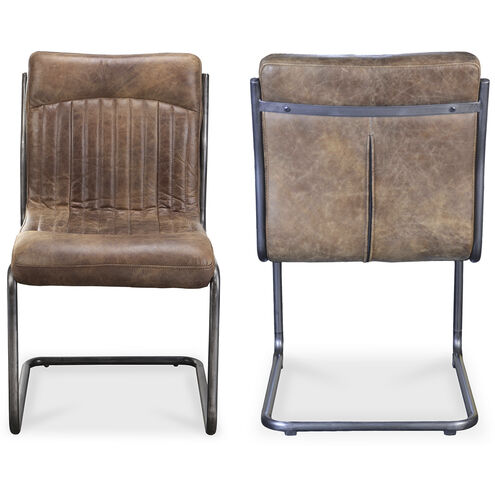 Moe's Ansel Dining Chair Light Brown-M2 Moe's Ansel Dining Chair Light Brown-M2
