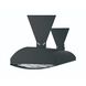 EF60 Series 9 X 8 inch Black Electric Patio Heater in Astra