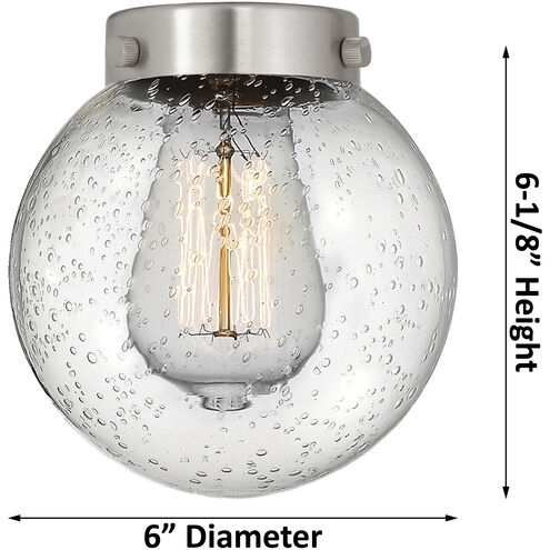 Beacon 4 Light 33.5 inch Brushed Satin Nickel Bath Vanity Light Wall Light