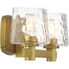 Drysdale 2 Light 14.5 inch Soft Brass Bath Vanity Wall Light