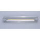 Alumilux Sconce LED 24 inch Satin Aluminum Wall Sconce Wall Light