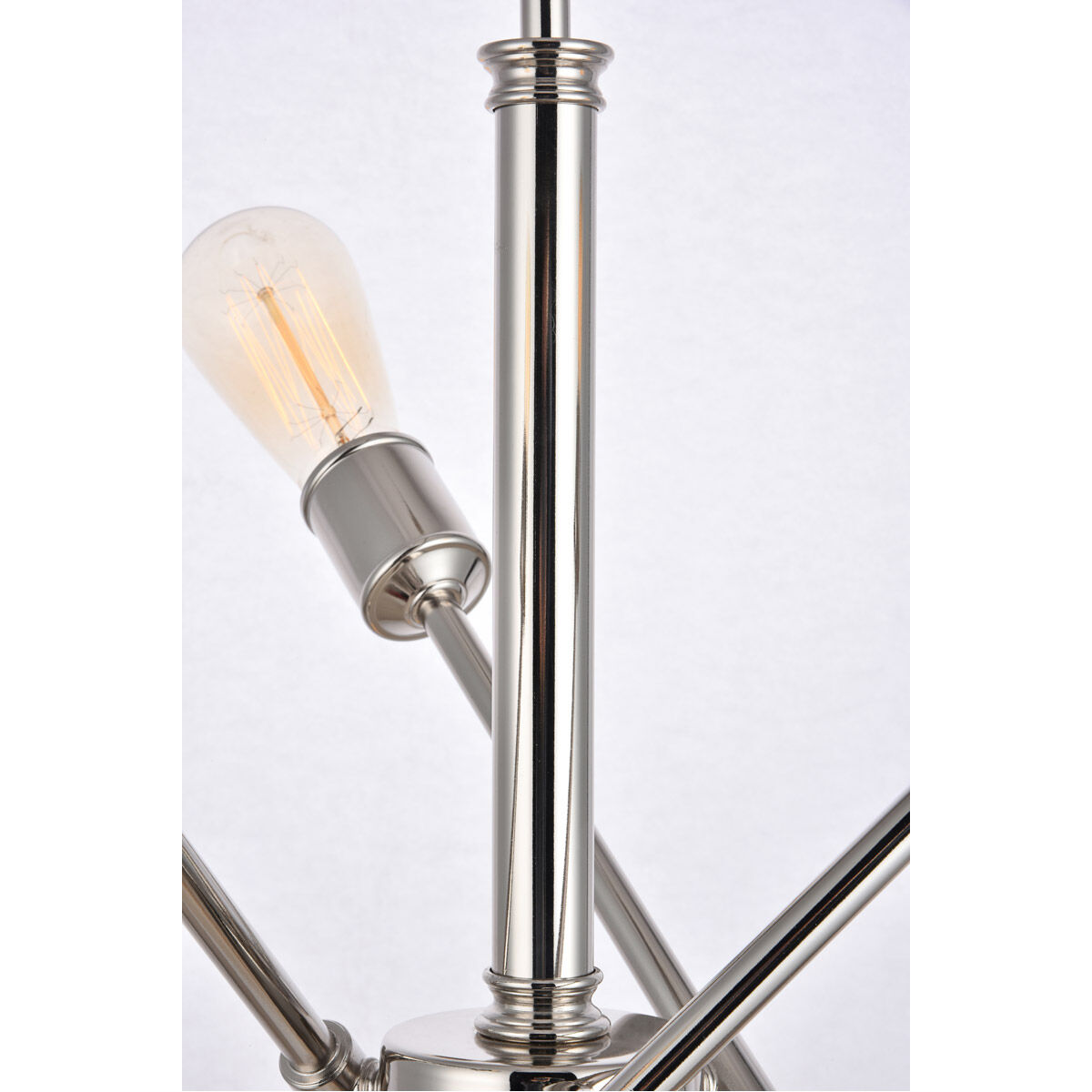 Axel 6 Light 17 inch Polished Nickel Pendant Ceiling Light