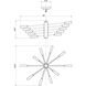 Ascension 10 Light 23.25 inch Matte Black Chandelier Ceiling Light