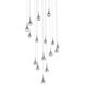 Amherst 16 Light 36 inch Chrome Chandelier Ceiling Light