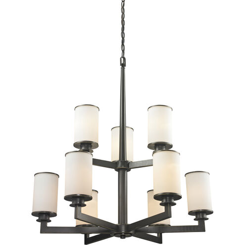Savannah 9 Light 29 inch Olde Bronze Chandelier Ceiling Light