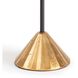 Coastal Living Parasol 29 inch 100.00 watt Gold Leaf Table Lamp Portable Light