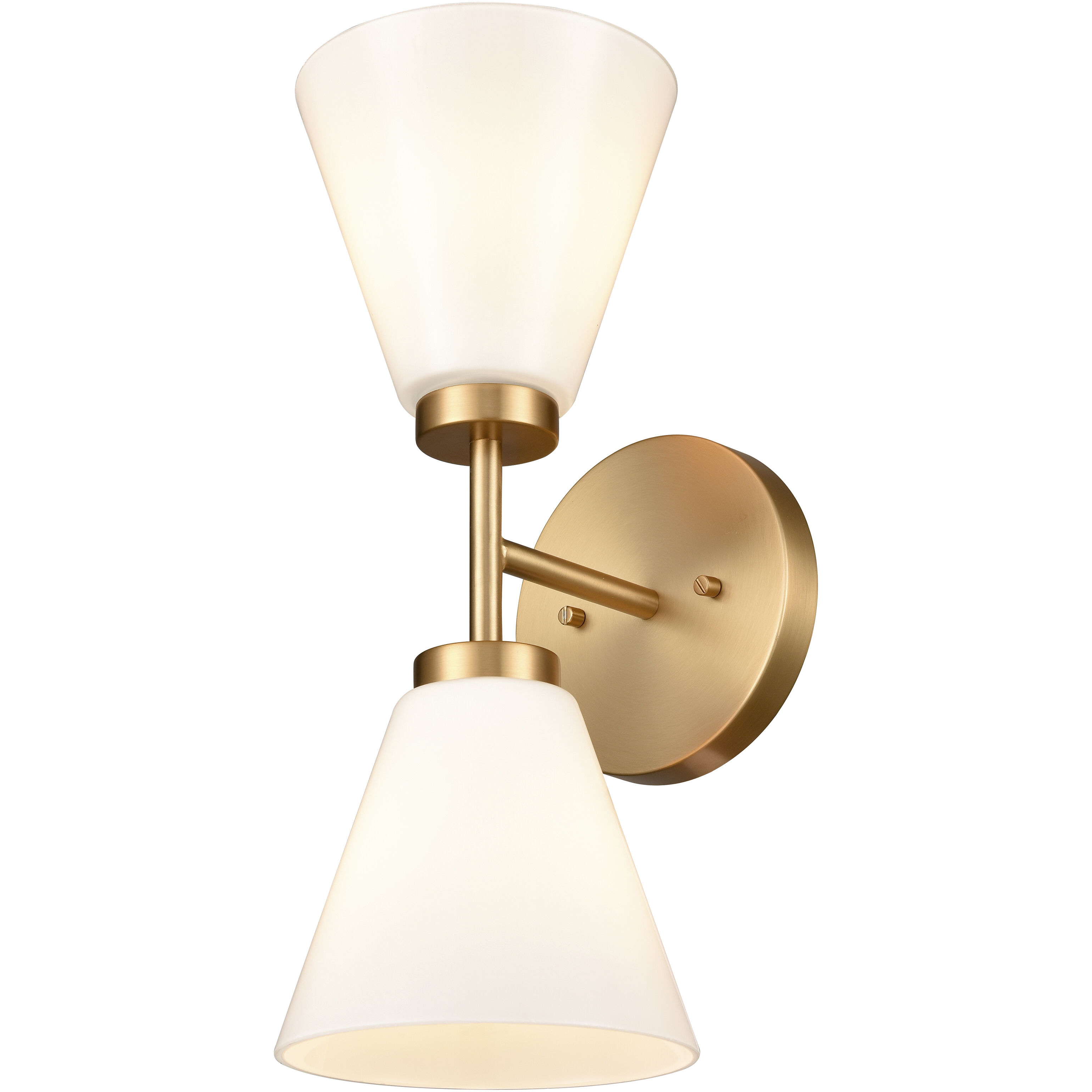 Houghton Vanity Light Wall Light in Brushed Gold