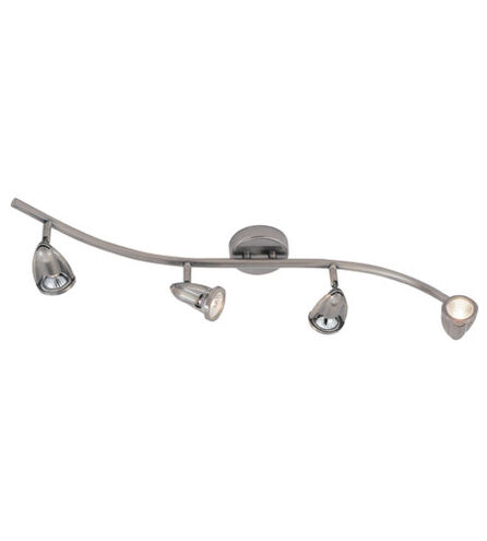 Stingray 4 Light 120V Brushed Nickel Track Light Ceiling Light