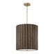 Cody 3 Light 16.5 inch Matte Brass Pendant Ceiling Light
