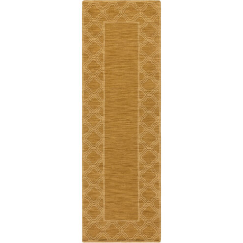 Mystique 96 X 30 inch Mustard Rug