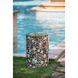 Anita 18 inch Brown/White Stool