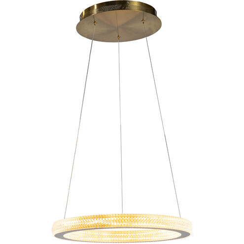Canada LED 18 inch Sand Gold LED Chandelier Ceiling Light